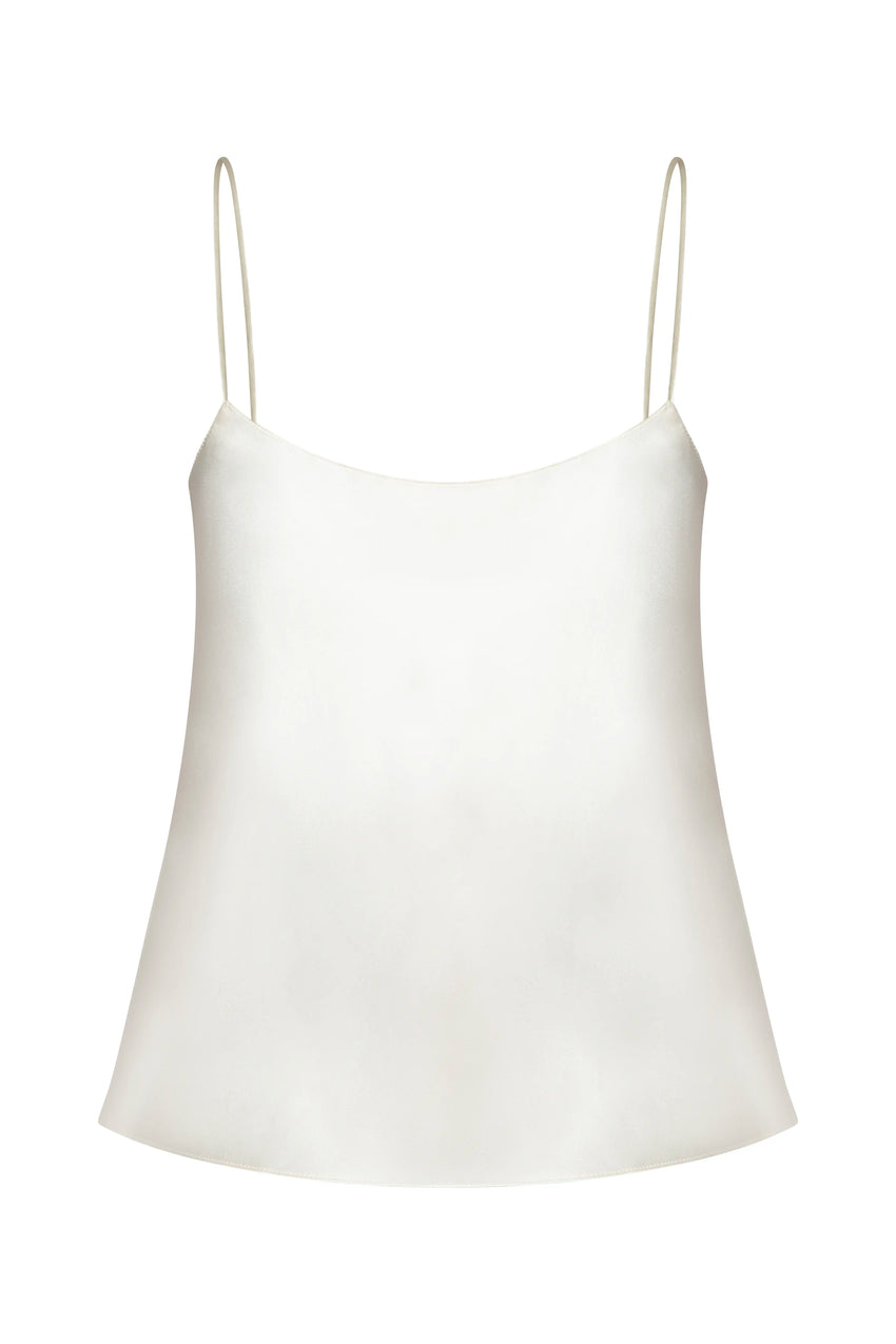 BUTTERMILK SILK CAMI