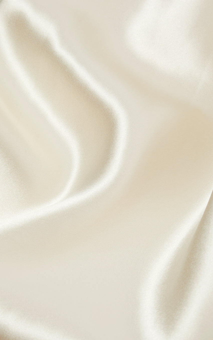BUTTERMILK SILK BIAS TROUSERS