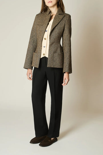 TOAST WOOL AND SILK WAISTCOAT BLAZER