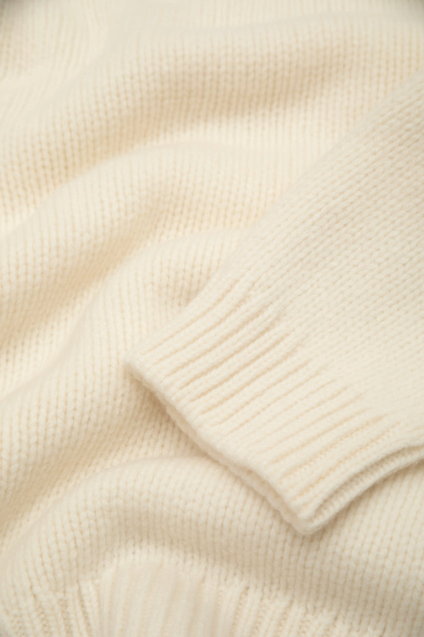 Cream cashmere jumper uk best sale