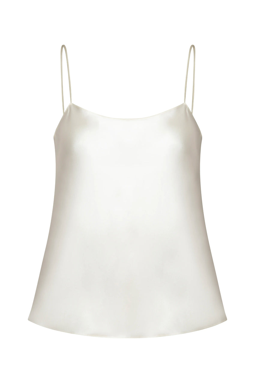 BUTTERMILK SILK CAMI