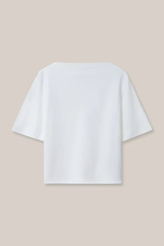OAT COTTON AND CASHMERE TEE