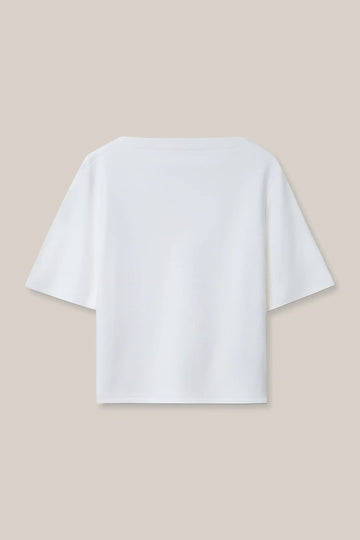OAT COTTON AND CASHMERE TEE