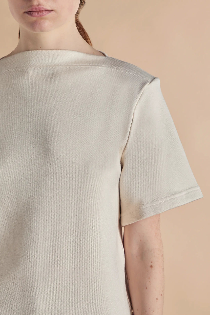 OAT COTTON AND CASHMERE TEE