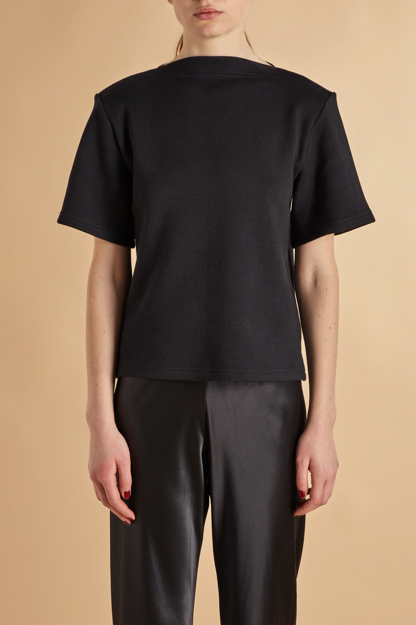 INK COTTON AND CASHMERE TEE