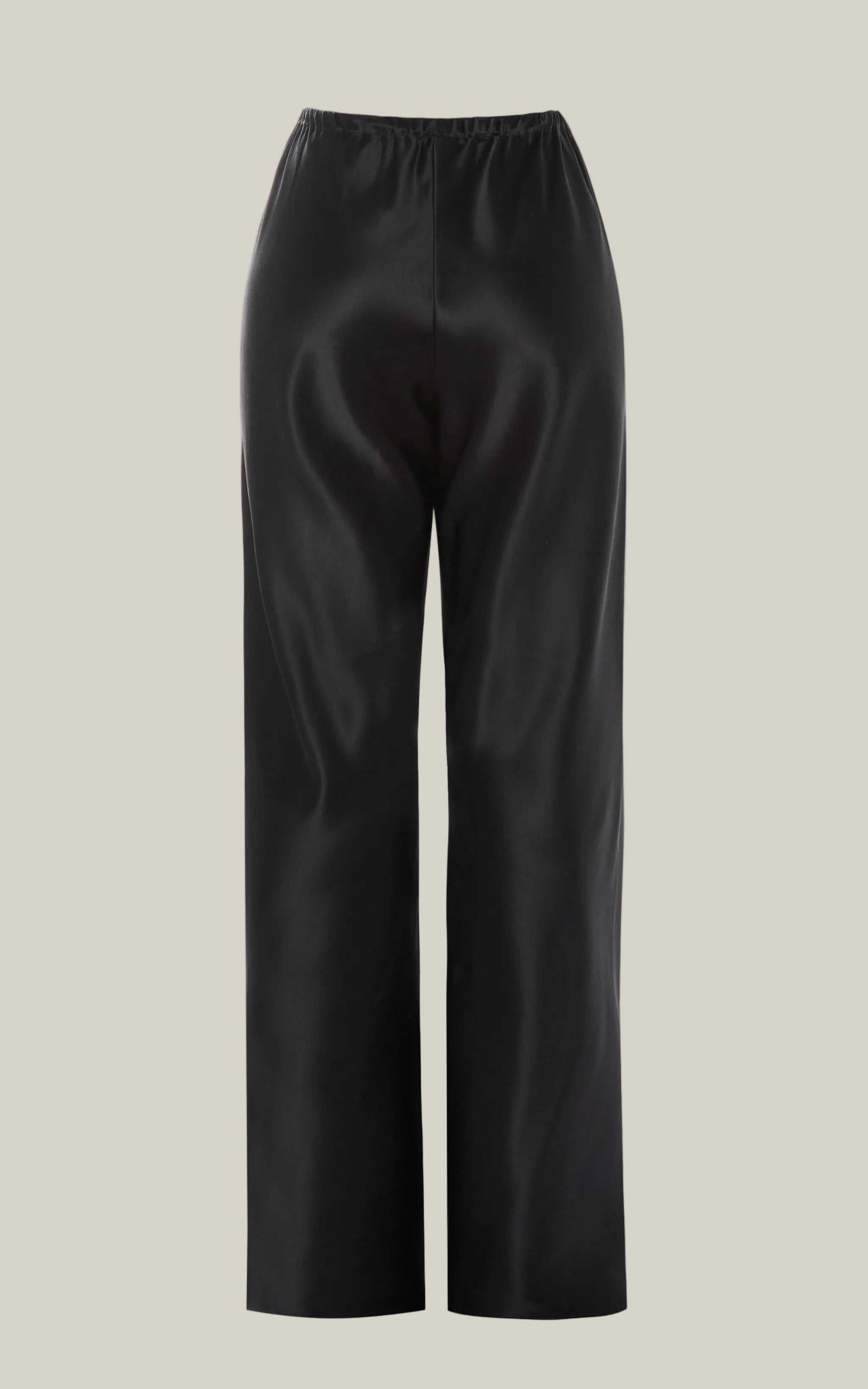 COAL SILK BIAS TROUSERS | Sl'eau US