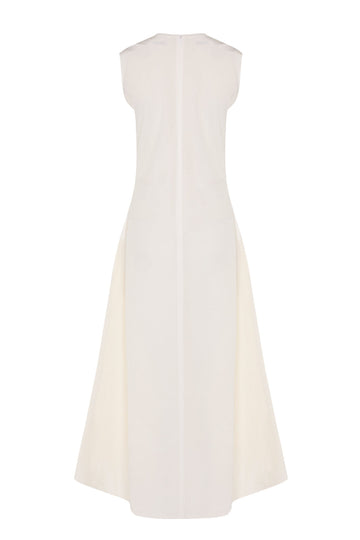 SALT SILK V-NECK DRESS